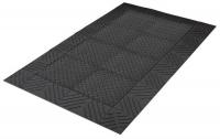 38N621 Anti-Fatigue Mat, Black, 3 x 10 ft