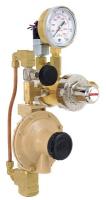 38N744 Regulator, 3 Stage, Nitrogen, 0.40-0.60 psi