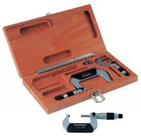 38P003 Outside Micrometer Set, 0-3 In