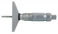 38P050 Depth Micrometer, Range 0-3 In