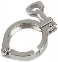 38R146 Clamp, 2 In, 304 Stainless Steel