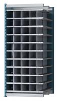38R260 Deep Bin Unit, 36x48x87 Add-On, 50 Bins