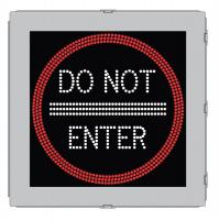 38V936 LED Sign, Do Not Enter, 30x30 in, Red/White