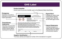 38W963 GHS Wallet Card, 3-3/8x2-1/8 In