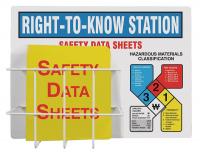 38W964 Right To Know SDS, Kit, 18x24 In