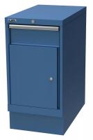 38X773 Cabinet Pedestal, One Drawer, Brt Blue