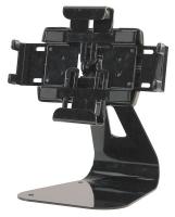 38X979 Tablet Mount, Less Than 3/4 in D, Desk, Blk