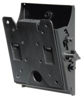 38X989 TV Mount, Antimicrobial, 10-24 in, Wall, Blk