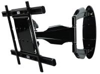 38X996 TV Arm, Antimicrobial, 32-52 in, Wall, Black