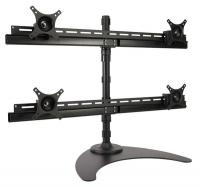 38Y008 Quad-Monitor Stand, Desk, Blk