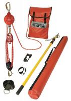 38Y413 Rescue System w/ BackUp Brk, Cable 25 ft
