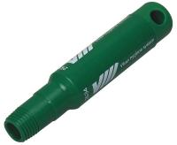 38Y451 Mini Handle, 1-1/4 x 6-1/2 in, Poly, Green