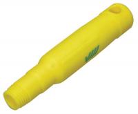 38Y455 Mini Handle, 1-1/4 x 6-1/2 in, Poly, Yellow