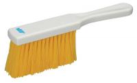 38Y505 Bench Brush, Yellow, Soft Poly, 1-1/2x10 in