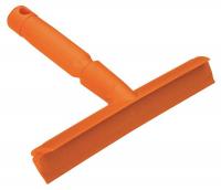 38Y511 Bench Squeegee, 10 x 8, Poly, Single, Orange