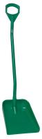 38Y562 Shovel, 13-1/2 in x 51 in, Poly, Green