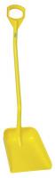 38Y565 Shovel, 13-1/2 in x 51 in, Poly, Yellow