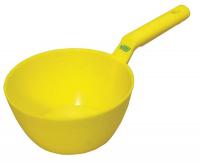 38Y580 Small Bowl Scoop, 32 oz., Yellow, Poly