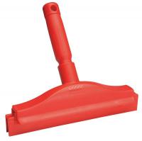 38Y649 Bench Squeegee, 10 x 8 in, Poly, Dbl, Red
