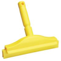38Y651 Bench Squeegee, 10 x 8 in, Poly, Dbl, Yellow