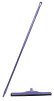 38Y654 Floor Squeegee, 24x63, Poly/Foam, Dbl, Prple