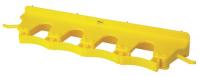 38Y695 Tool Wall Bracket, Poly, Yellow, 17-1/2 in