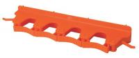 38Y696 Tool Wall Bracket, Poly, Orange, 17-1/2 in