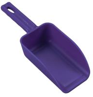 38Y727 Mini Hand Scoop, 16 oz., Purple, Poly