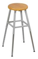 39A031 Round Lab Stool, Tan