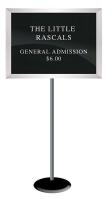 39A081 Single Pedestal Directory Board