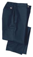 39A907 Industrial Work Pants, Twill, Navy, 32x34