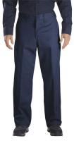39A974 Industrial Work Pants, Twill, Navy, 36x30