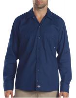 39C235 Long Slv Indstrl Shirt, Poplin, Navy, S