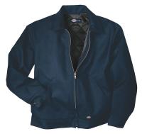 39C267 Jacket, Insulated, Poly/Cotton, Navy, 4XL
