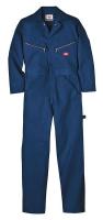 39C288 Long Sleeve Coveralls, Cotton, Navy, L