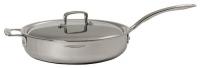 39C532 Round Buffet Saute Pan, 5 qt, Silver