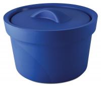 39C549 Ice Bucket with Lid, Blue, 2.5L
