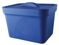 39C557 Ice Pan with Lid, Blue, 4L