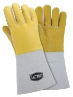 39E778 Welder Gloves, L, 14 1/4 In., PR