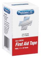 39F020 First Aid Tape, 1/2 In x 10 Yd