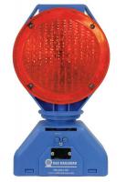 39F112 Solar Rechargeable Light, Portable, Red