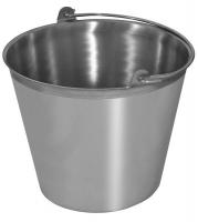 39F727 Pail, 13 qt, Stainless Steel