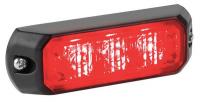 39F758 Perimeter Light, LED, Red, 3-3/8 In L