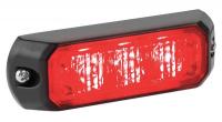 39F762 Perimeter Light, LED, Red, 2-1/2 In L