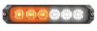 39F765 Perimeter Light, LED, Amber/White, 5 In L