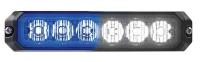 39F767 Perimeter Light, LED, Blue/White, 5 In L