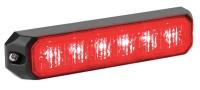 39F769 Perimeter Light, LED, Red, 5 In L