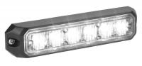 39F771 Perimeter Light, LED, White, 5 In L