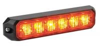 39F772 Perimeter Light, LED, Amber, 2-1/2 In L