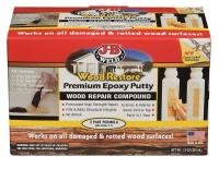 39F877 Epoxy Putty Kit, Premium, Brown, 64 oz.